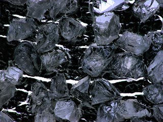 Diamantbelag unter dem Mikroskop 17