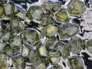 Diamantbelag unter dem Mikroskop 18