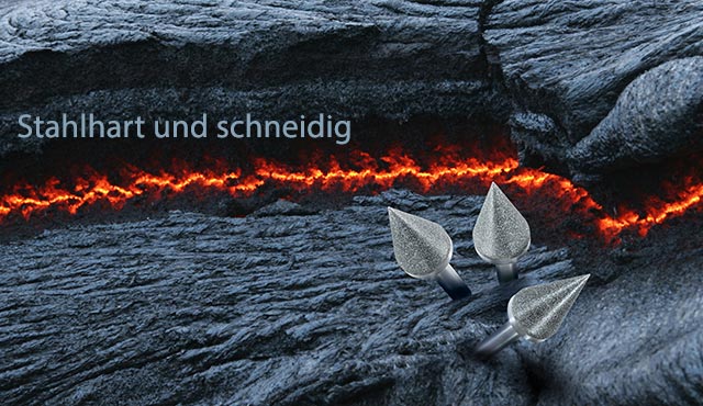 CBN-Schleiftopf in Aktion